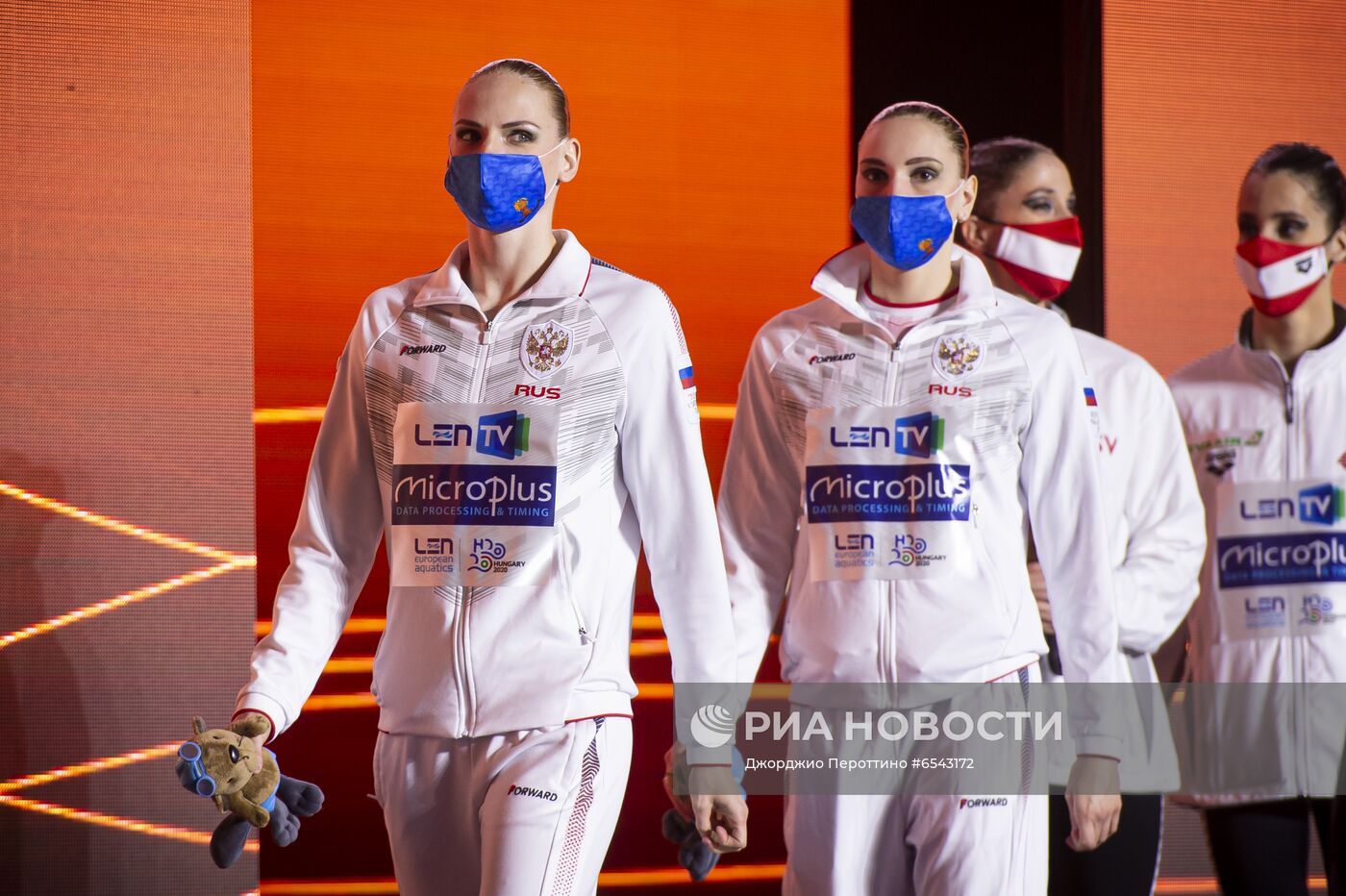 Синхронное плавание. Чемпионат Европы. Дуэт. Техническая программа