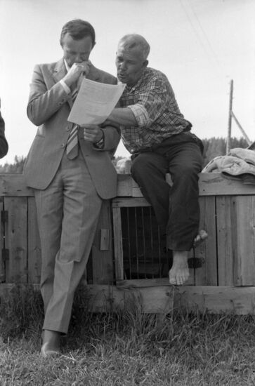 Архангельский фермер Николай Сивков