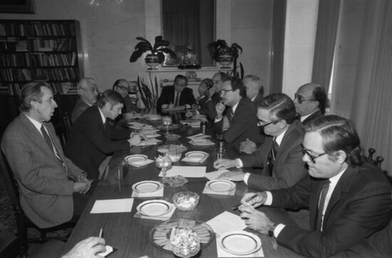 Делегация Постоянной конференции политических партий Латинской Америки...