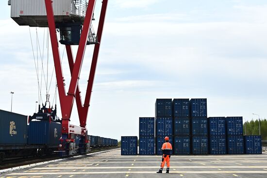 Открытие нового терминала "Запад" в ТЛЦ "Ворсино"