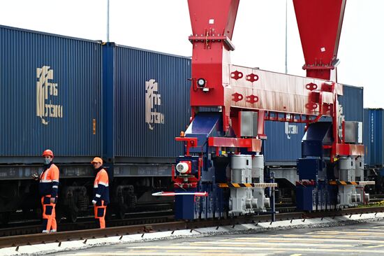 Открытие нового терминала "Запад" в ТЛЦ "Ворсино"