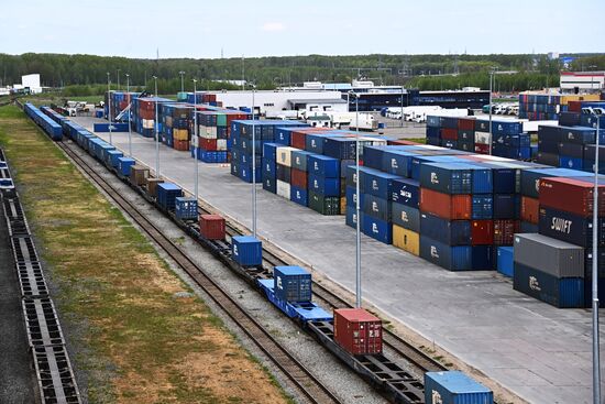 Открытие нового терминала "Запад" в ТЛЦ "Ворсино"