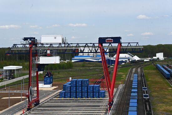 Открытие нового терминала "Запад" в ТЛЦ "Ворсино"
