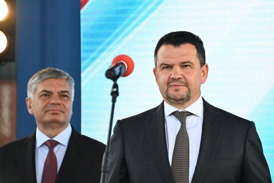 Открытие нового терминала "Запад" в ТЛЦ "Ворсино"