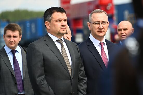 Открытие нового терминала "Запад" в ТЛЦ "Ворсино"