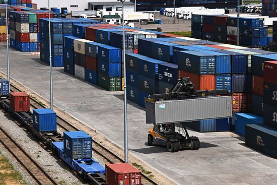 Открытие нового терминала "Запад" в ТЛЦ "Ворсино"