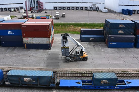 Открытие нового терминала "Запад" в ТЛЦ "Ворсино"