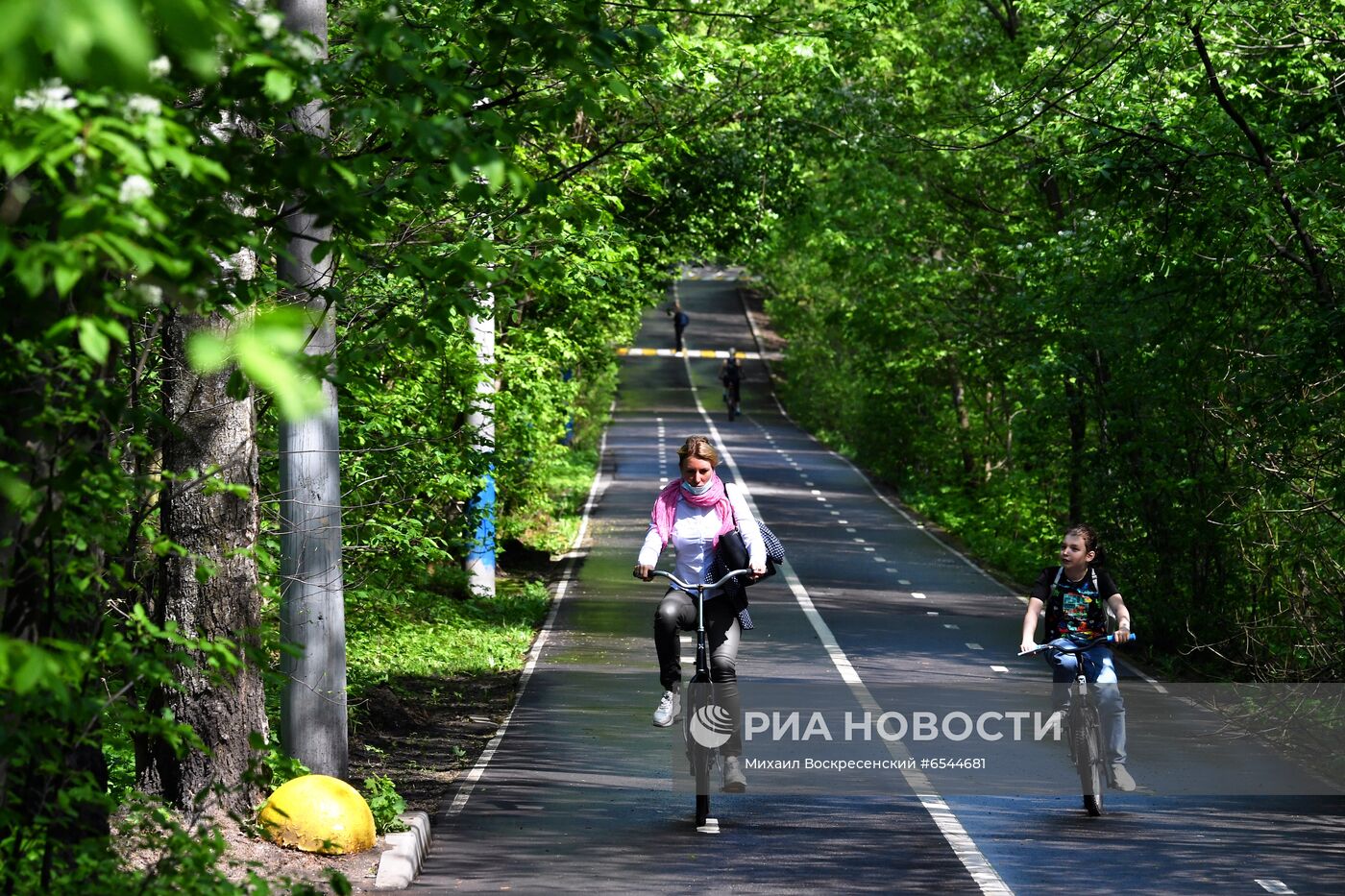 Тёплая погода в Москве 