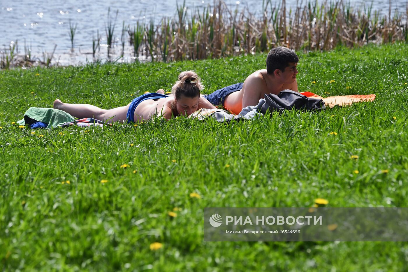 Тёплая погода в Москве 