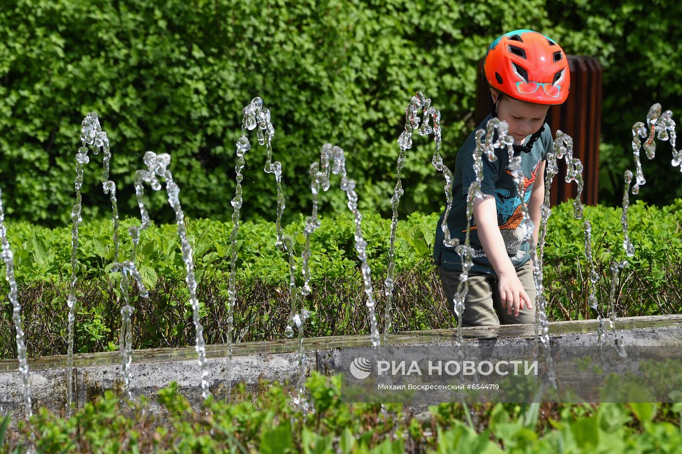 Тёплая погода в Москве 