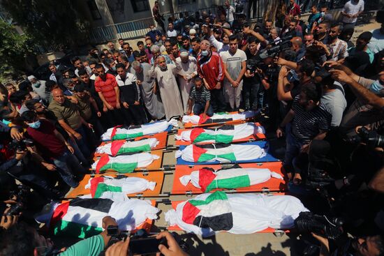 Ситуация в Палестине в связи с обострением палестино-израильского конфликта 