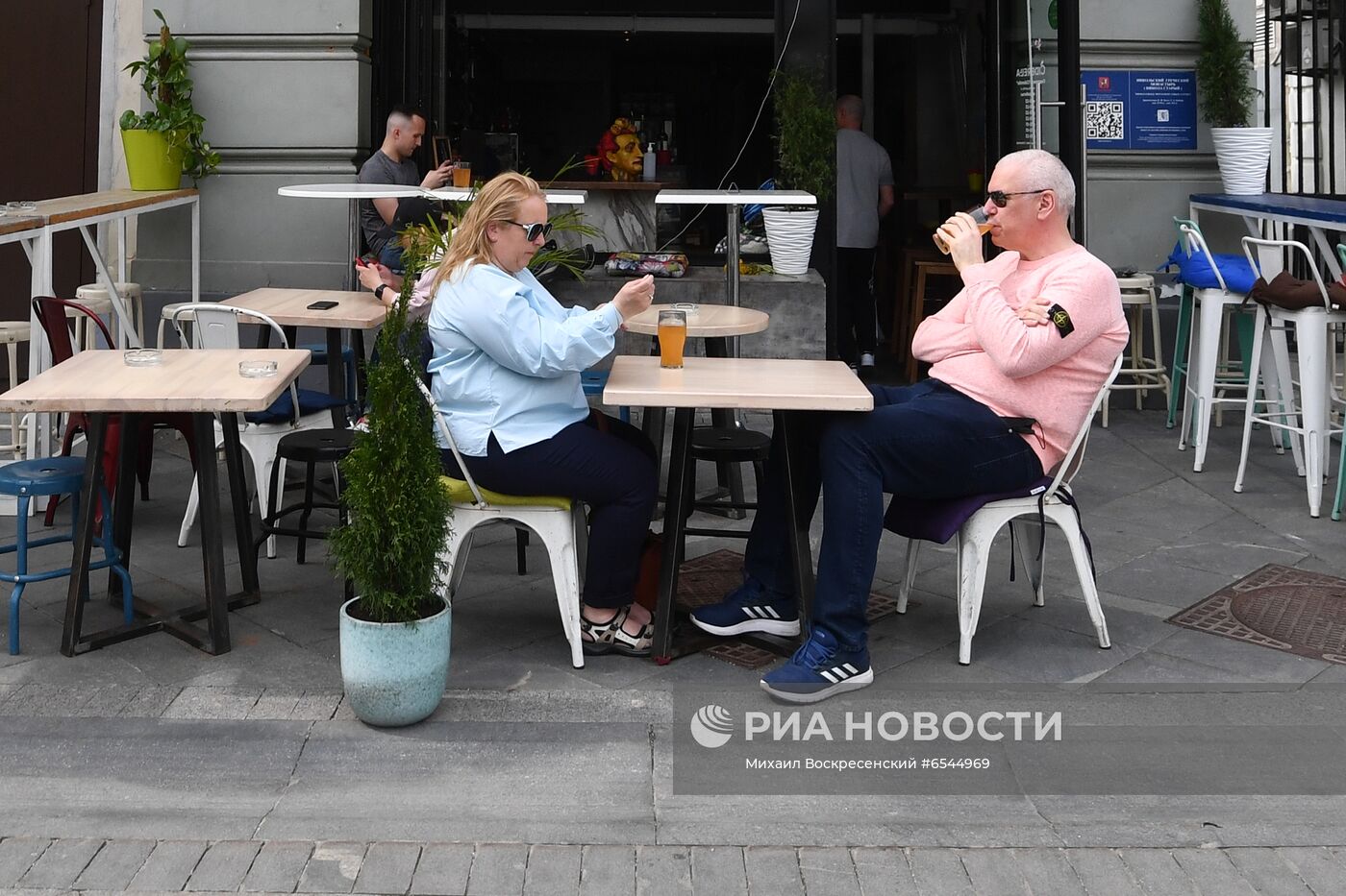 Тёплая погода в Москве 