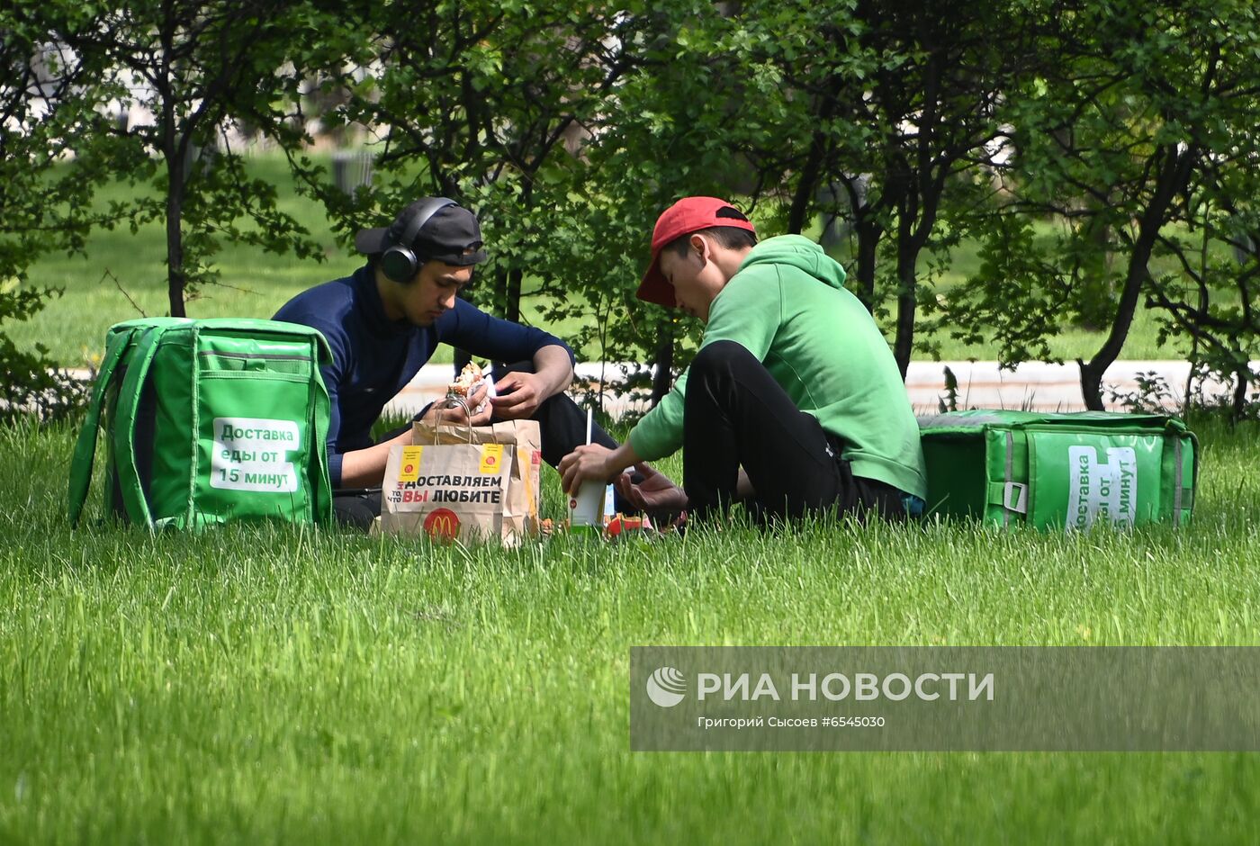 Тёплая погода в Москве 