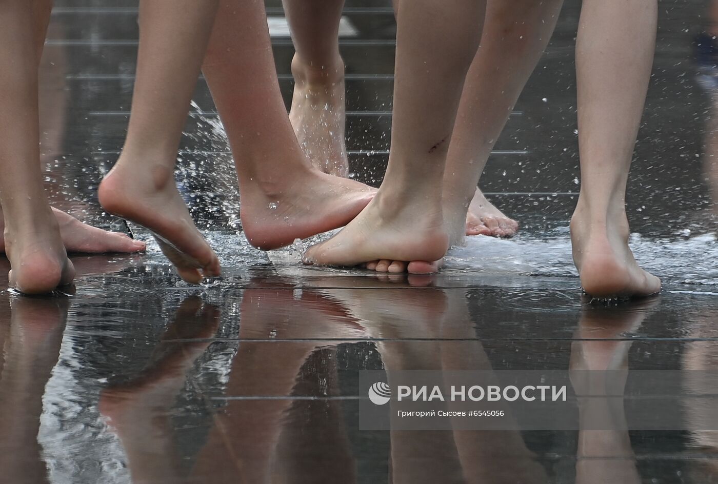 Тёплая погода в Москве