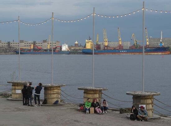 Культурное пространство "Севкабель Порт" в Санкт-Петербурге