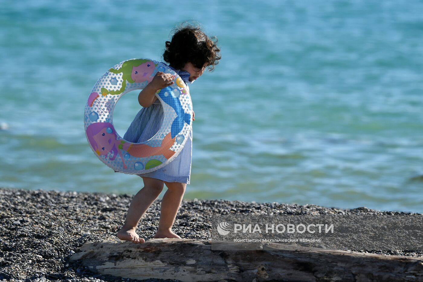 Отдыхающие в Крыму