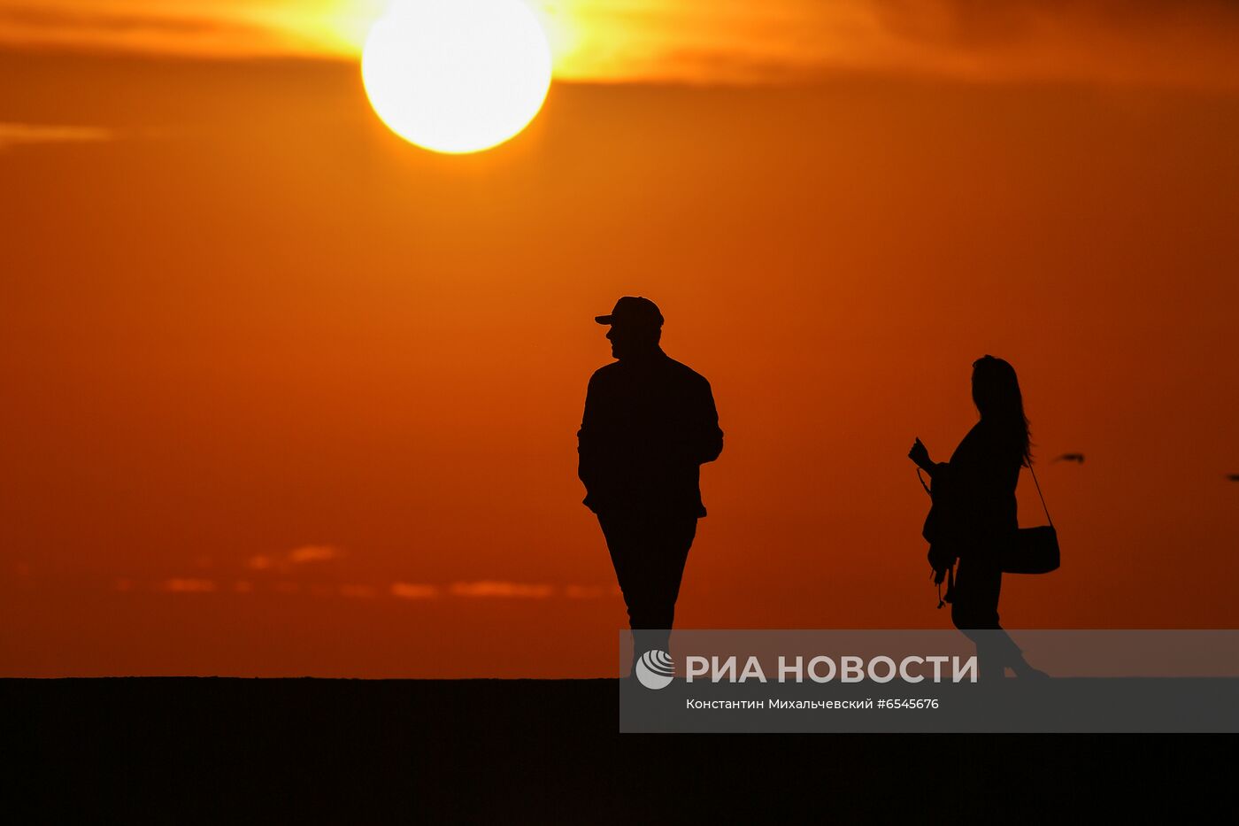 Отдыхающие в Крыму