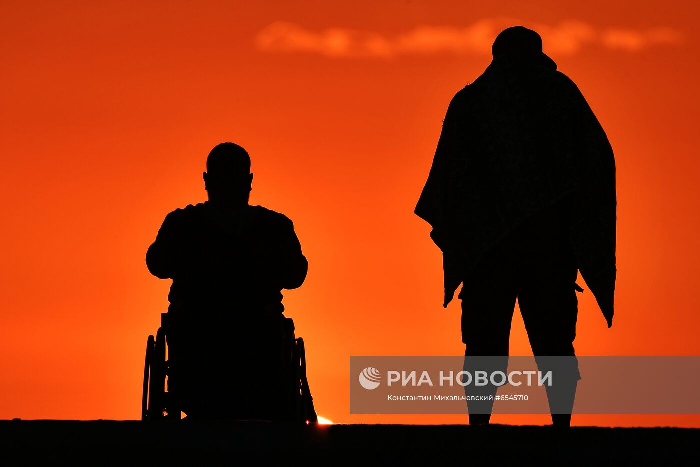Отдыхающие в Крыму