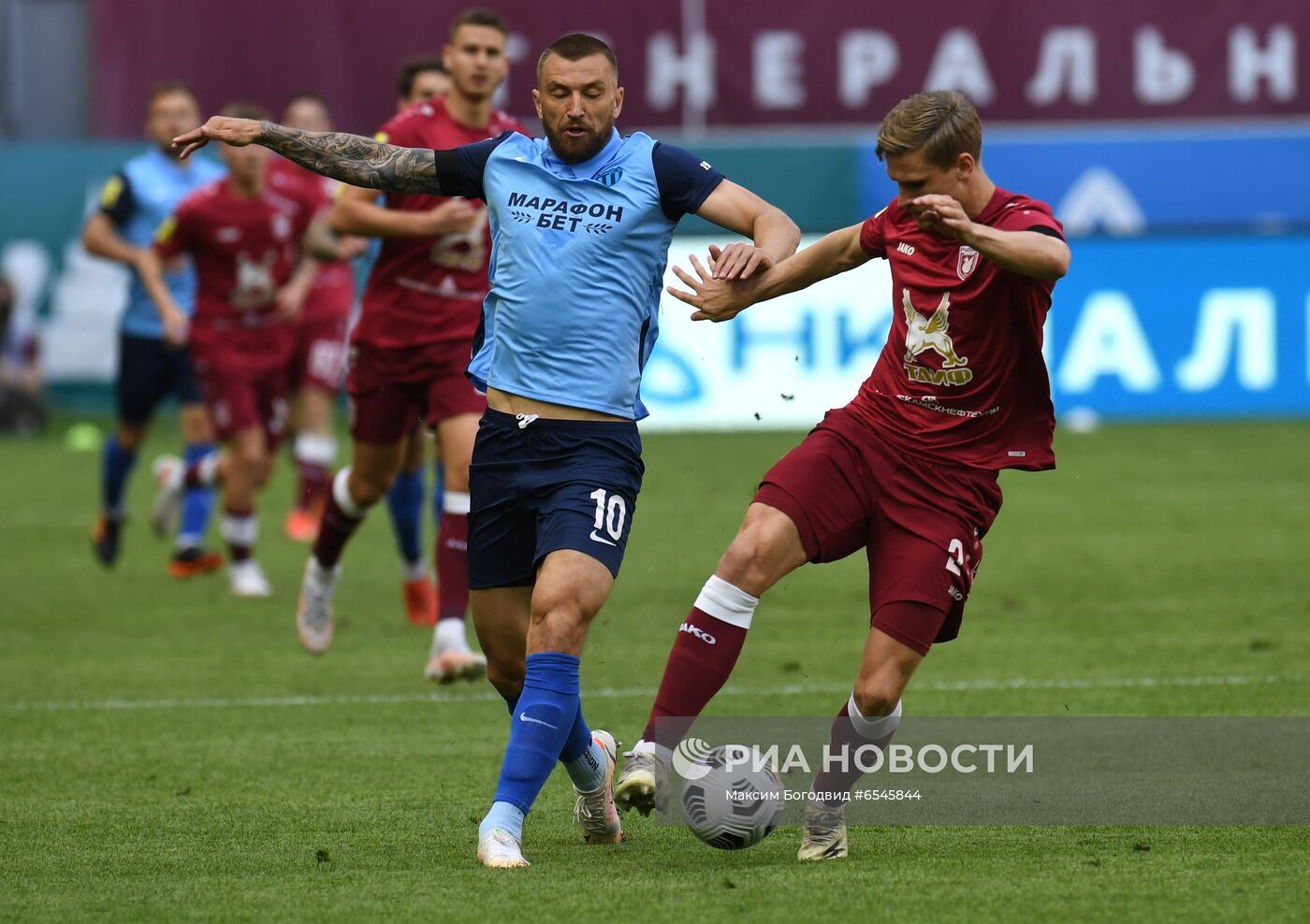 Футбол. РПЛ. Матч "Рубин" - "Ротор"