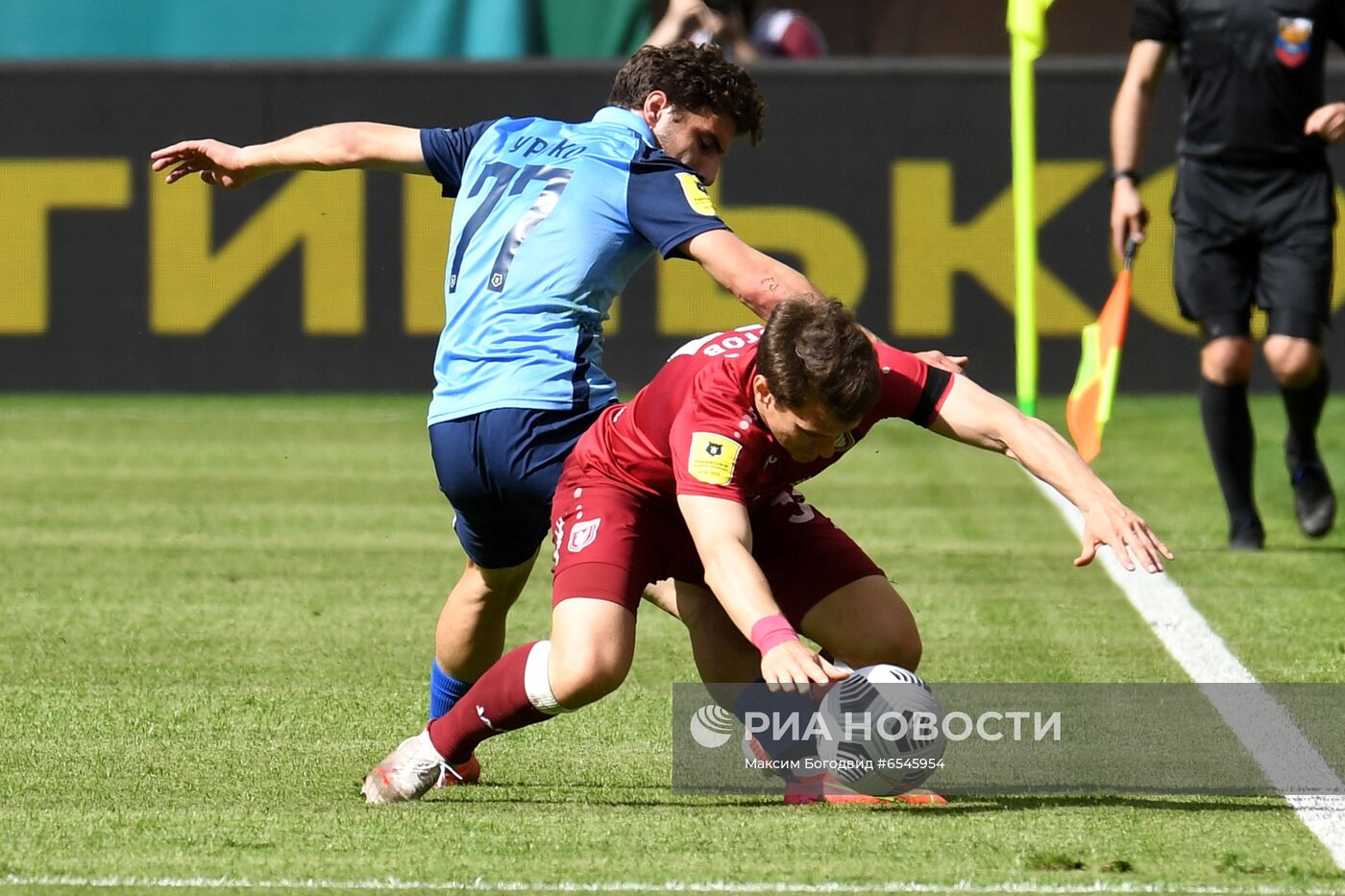 Футбол. РПЛ. Матч "Рубин" - "Ротор"