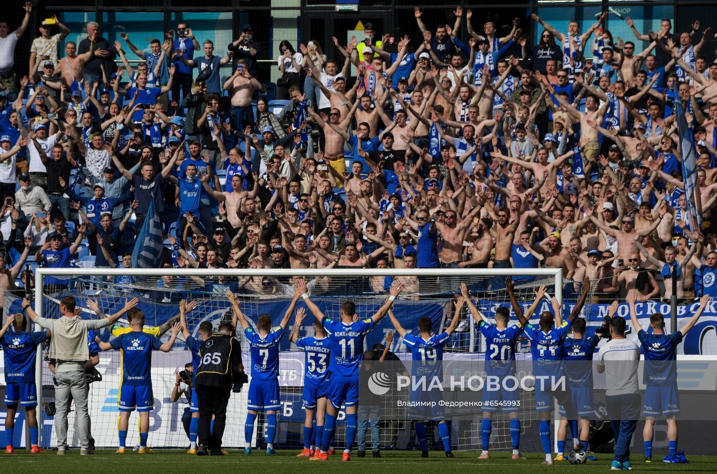 Футбол. РПЛ. Матч "Динамо" - ЦСКА