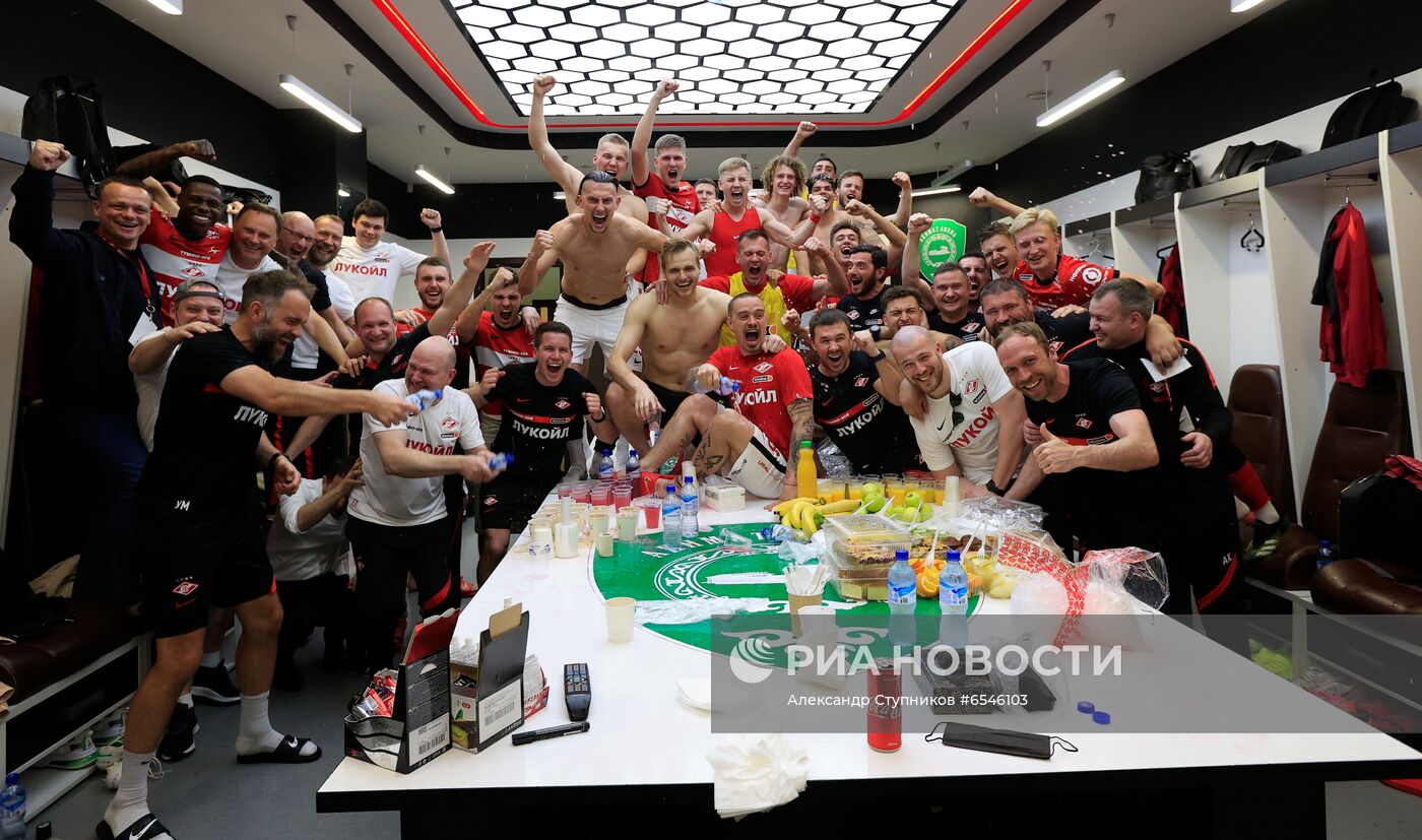 Футбол. РПЛ. Матч "Ахмат" – "Спартак"