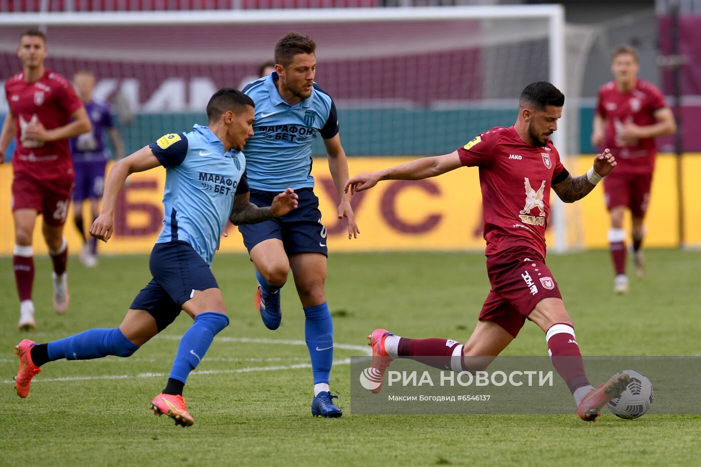 Футбол. РПЛ. Матч "Рубин" - "Ротор"