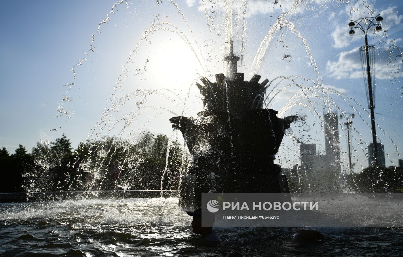 Жаркая погода в Екатеринбурге