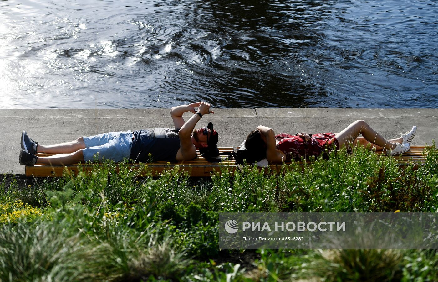 Жаркая погода в Екатеринбурге