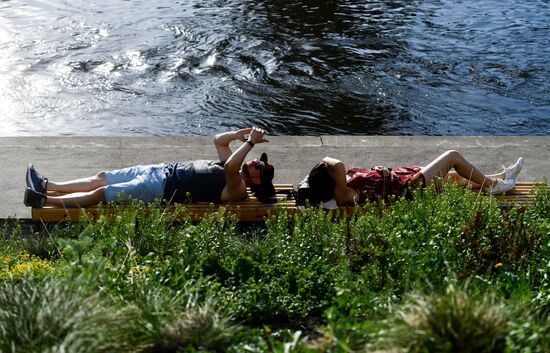 Жаркая погода в Екатеринбурге