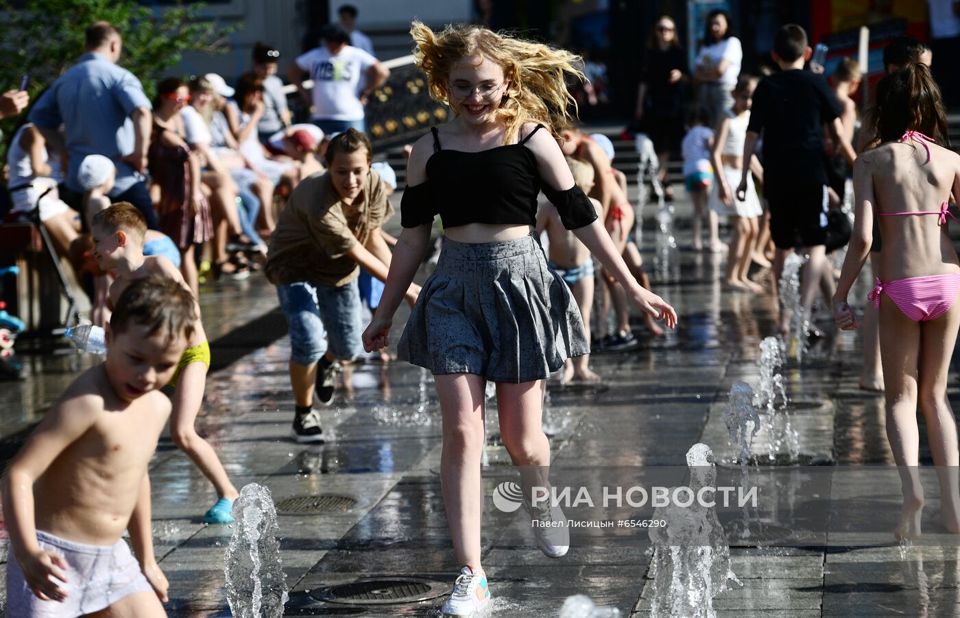 Жаркая погода в Екатеринбурге