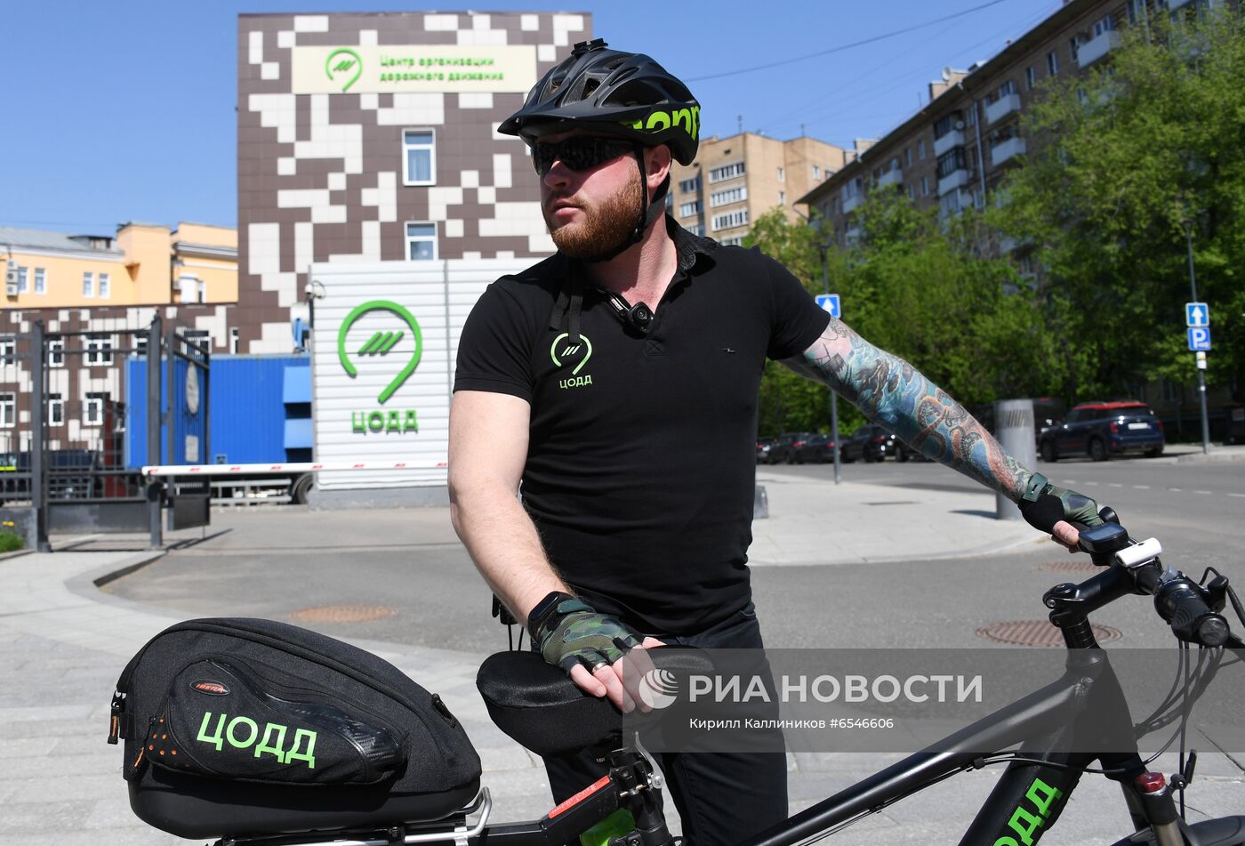 Начало работы велопатруля в Москве 