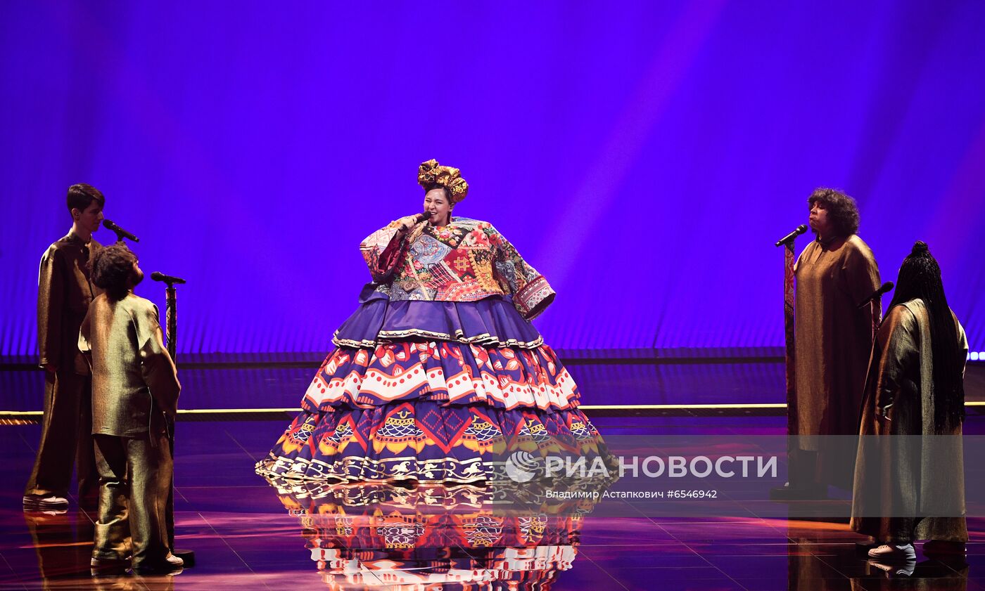 Репетиция первого полуфинала конкурса "Евровидение-2021"