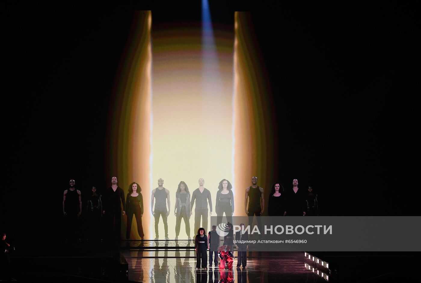 Репетиция первого полуфинала конкурса "Евровидение-2021"