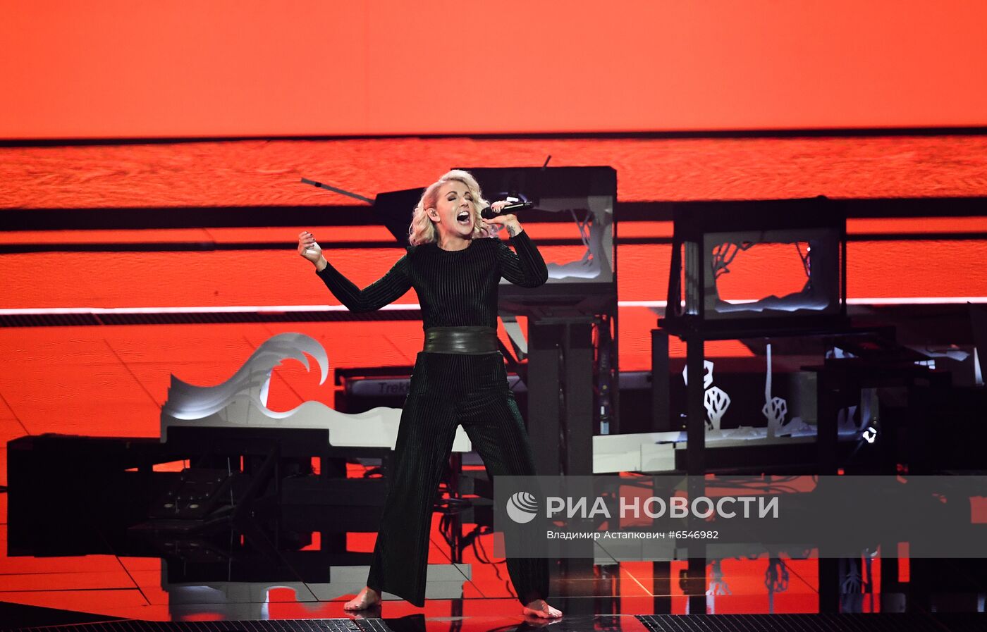 Репетиция первого полуфинала конкурса "Евровидение-2021"