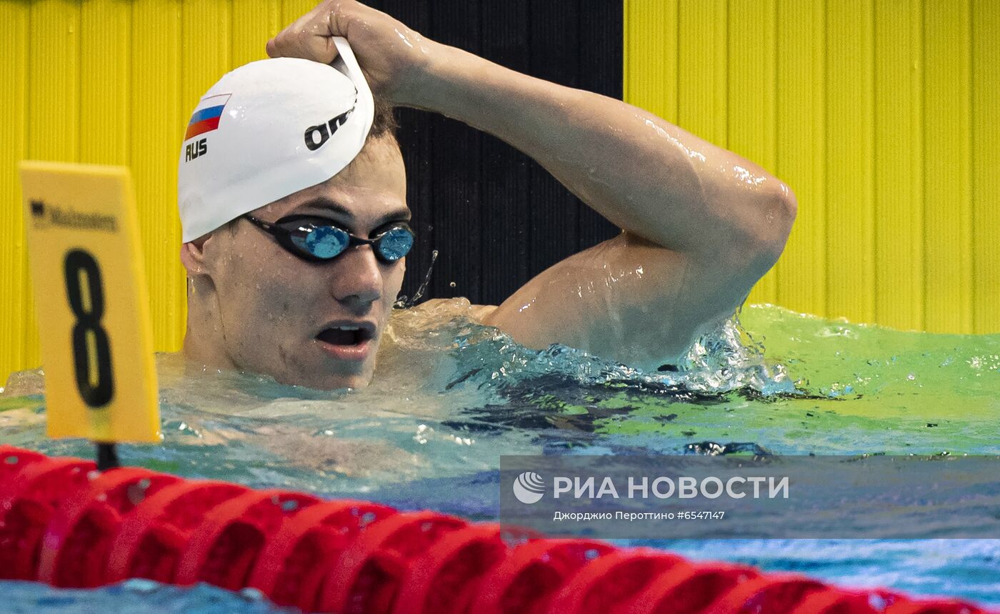 Плавание. Чемпионат Европы. Первый день