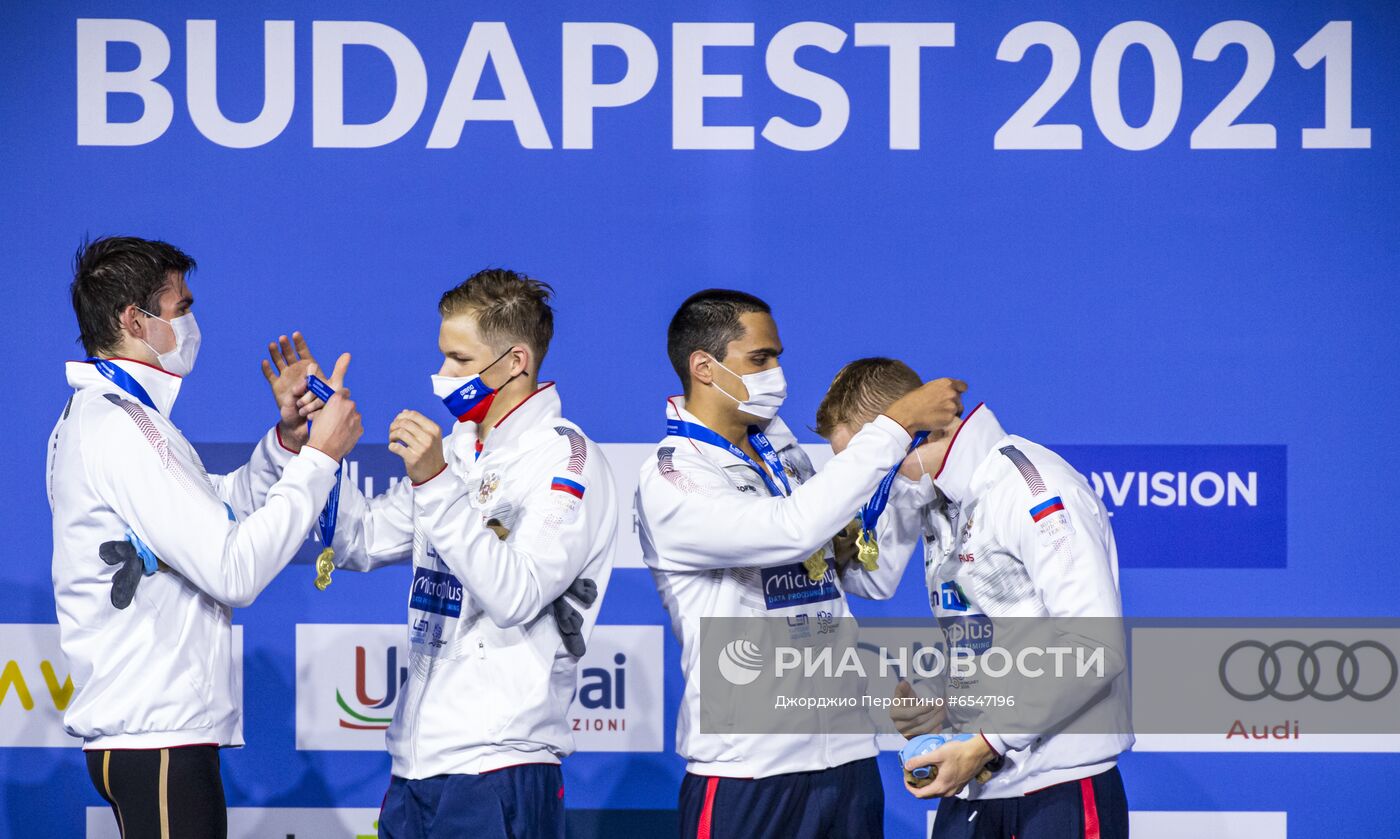 Плавание. Чемпионат Европы. Первый день