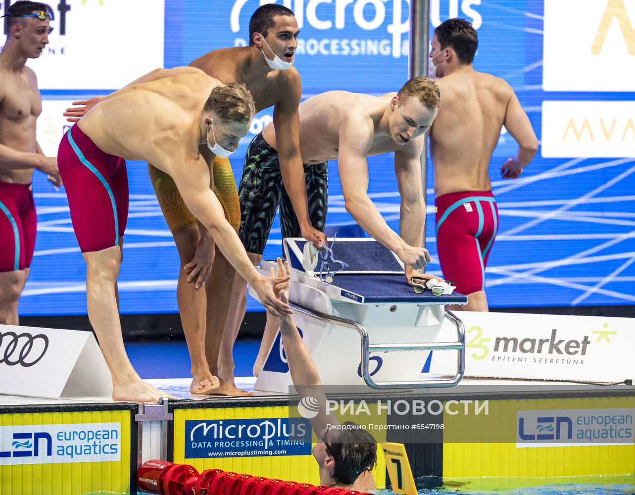 Плавание. Чемпионат Европы. Первый день