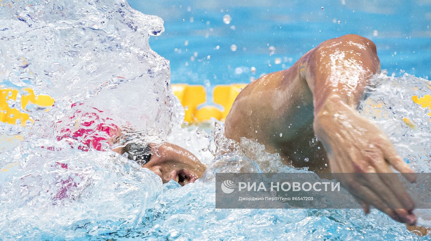 Плавание. Чемпионат Европы. Первый день