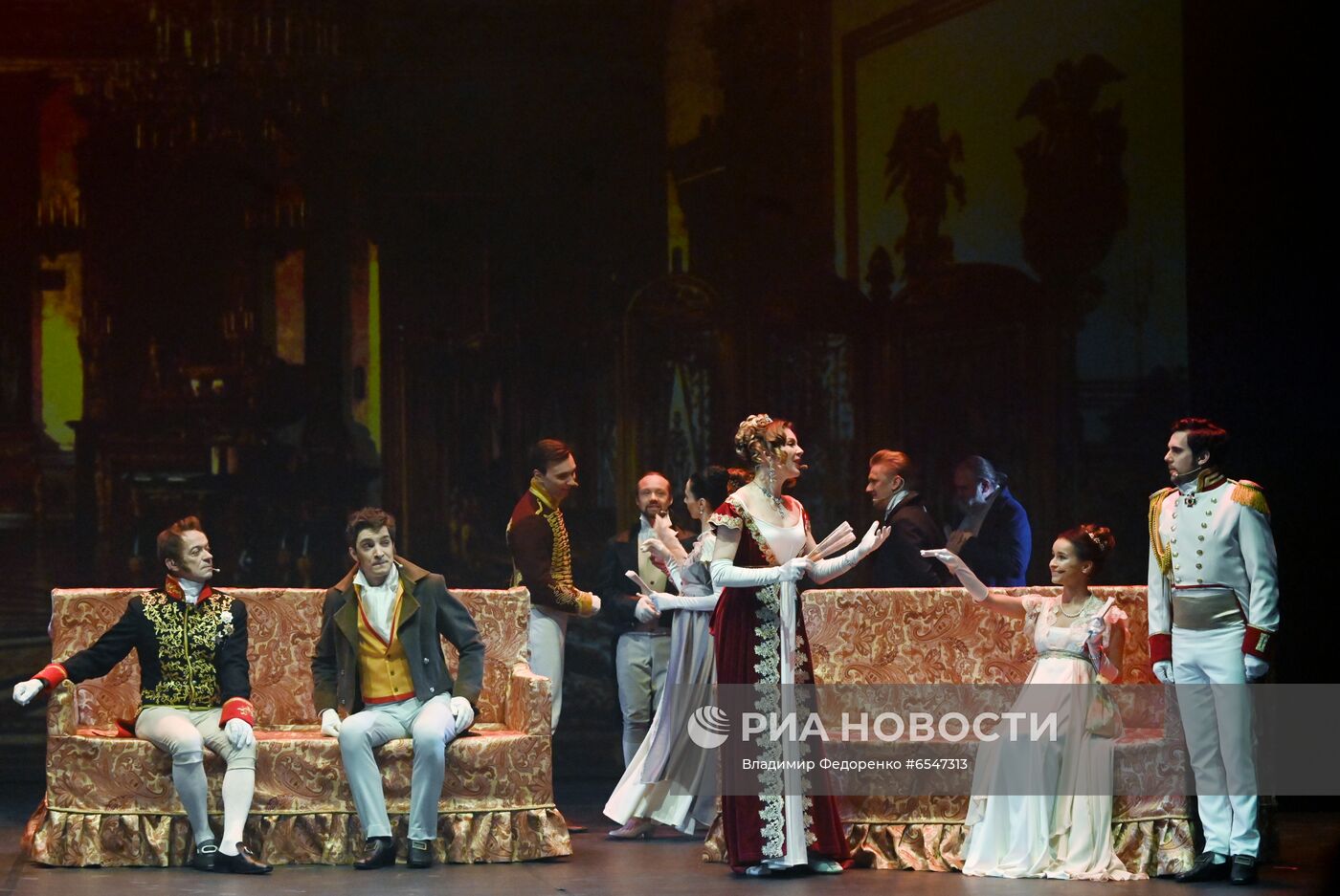 Предпремьерный прогон музыкального спектакля "Le prince Andre. Князь Андрей Болконский"