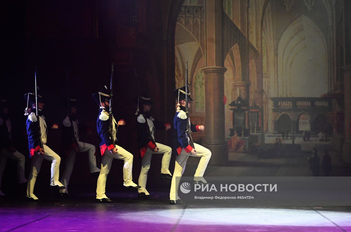 Предпремьерный прогон музыкального спектакля "Le prince Andre. Князь Андрей Болконский"