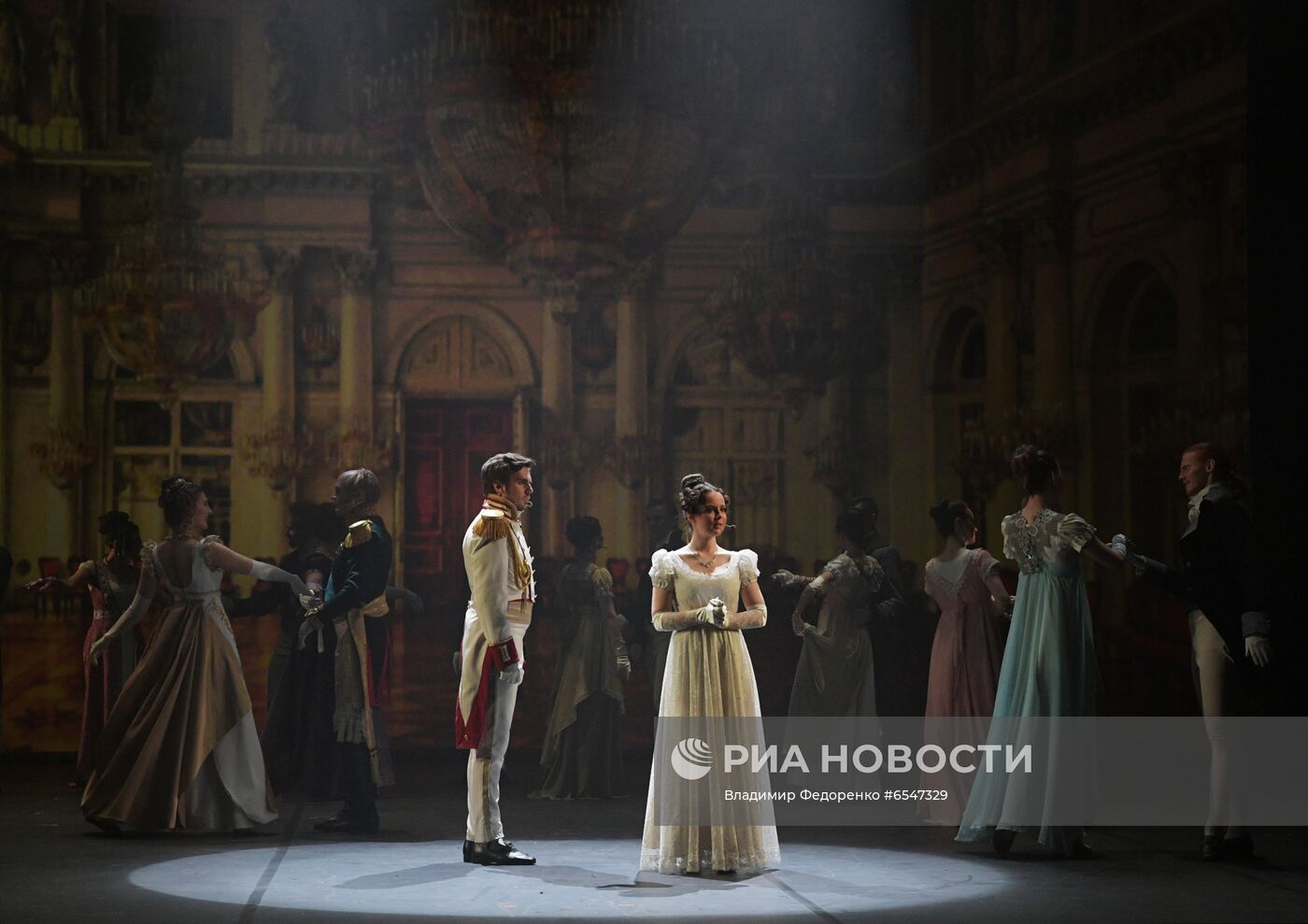 Предпремьерный прогон музыкального спектакля "Le prince Andre. Князь Андрей Болконский"