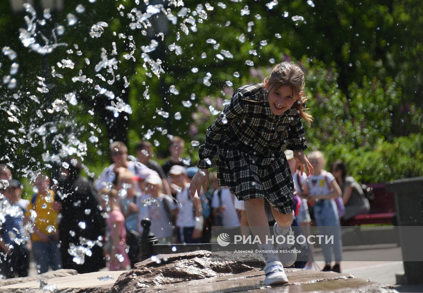 Жара в Москве 