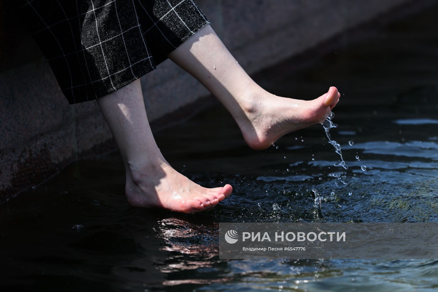 Жара в Москве