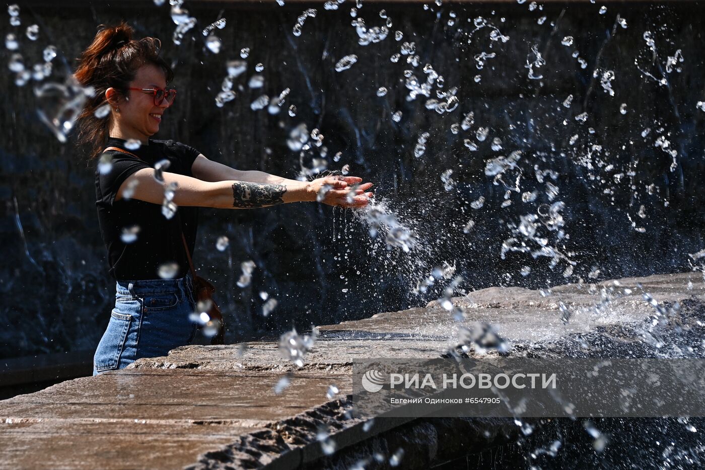 Жара в Москве