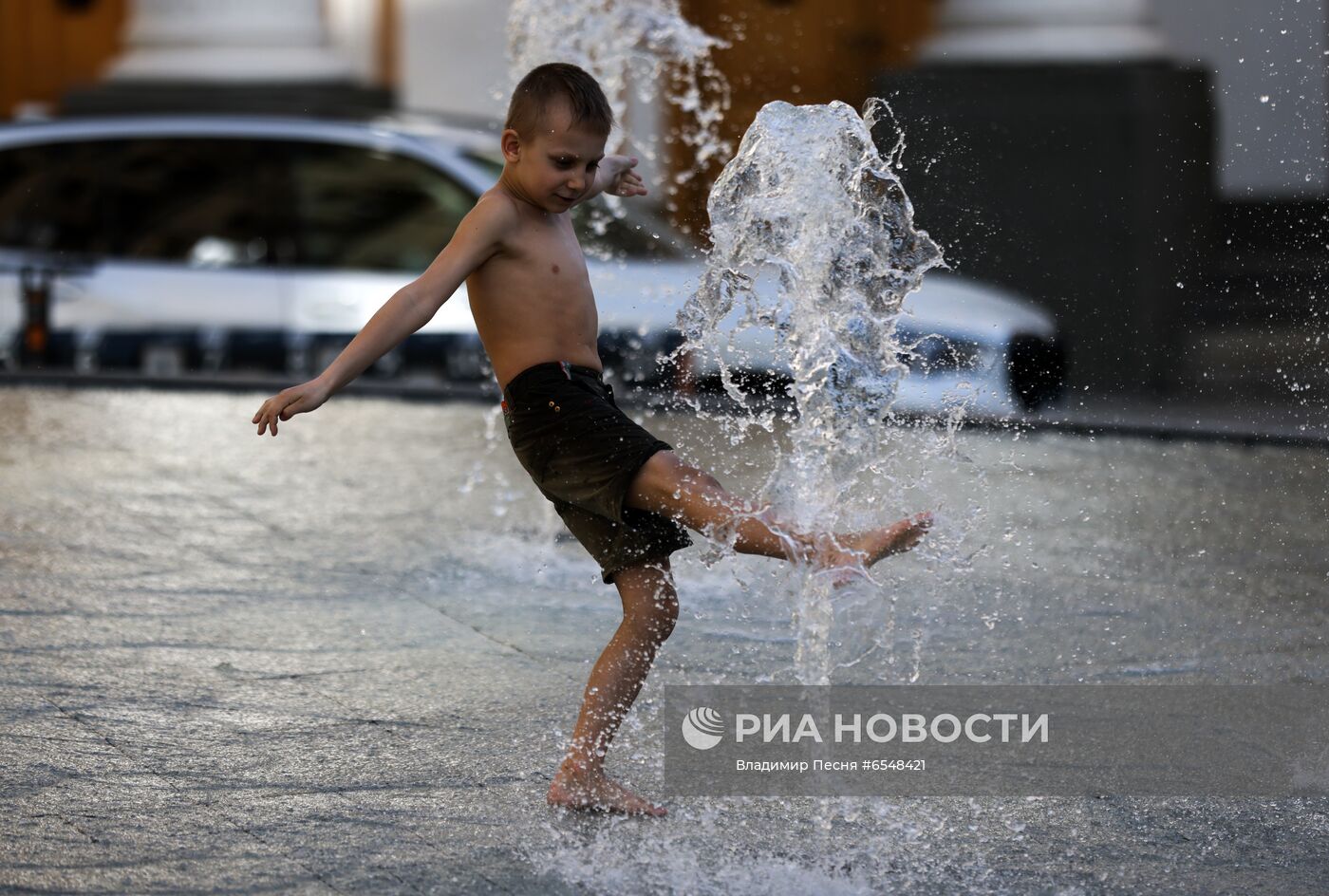 Жара в Москве 