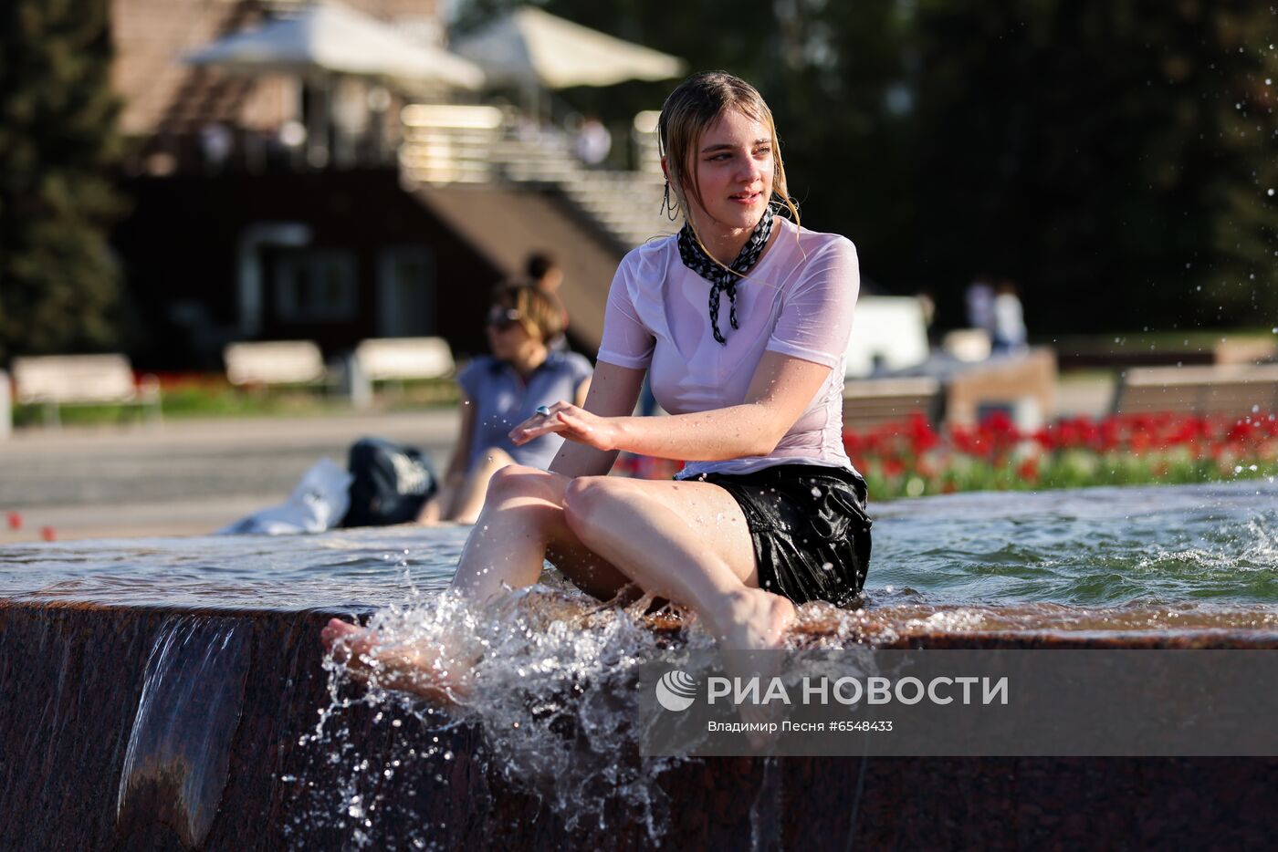 Жара в Москве 