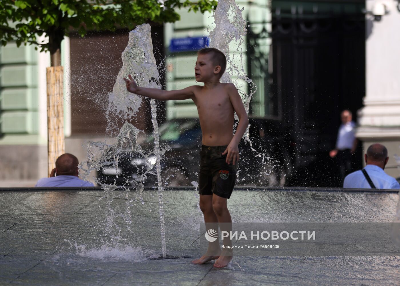 Жара в Москве 