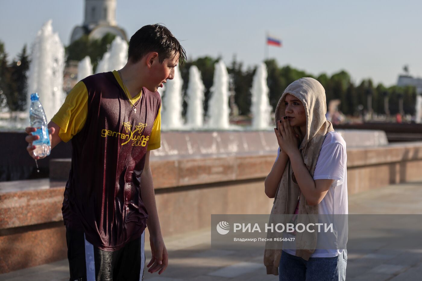 Жара в Москве 