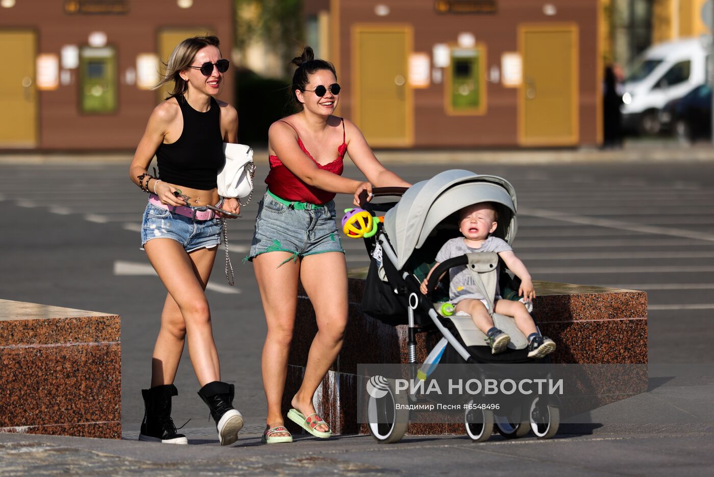 Жара в Москве 